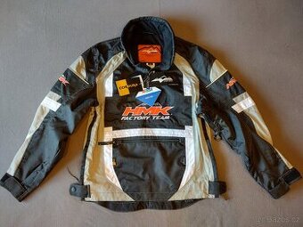 NOVÁ profi moto bunda HMK factory team s membránou