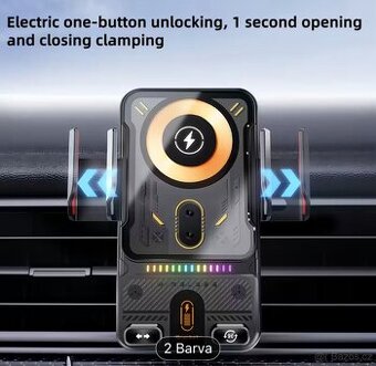 Držák na mobil do auta s bezdratovou nabijeckou