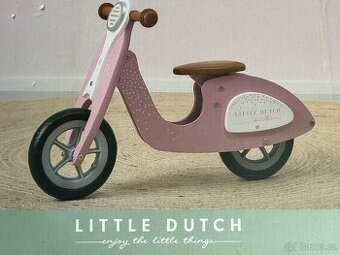 LITTLE DUTCH skútr Pink