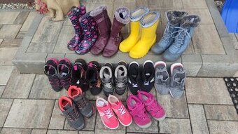 Dětské boty - holčičí, velikost 32-36