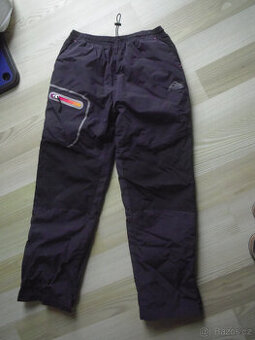 Zateplené šusťákové kalhoty zn. Kugo vel. 152