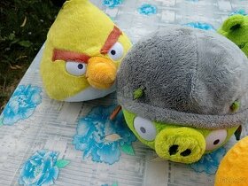 plyšáci Angry Birds hlavy