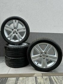 ALU kola 5x114.3 r17 s letním pneu (ty)