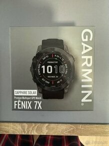 Garmin Fenix 7X Sapphire Solar Carbon Gray DLC Titanium/Blac