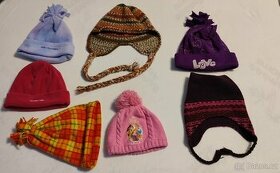 Zimní čepice pro děti od 3 do 8 let