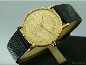 Hodinky Corum  20 dolaru zlate hodinky