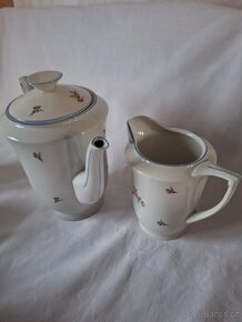 servis ..retro ..porcelán