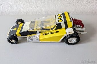 Závodní, plechové, autíčko Turbo - 02