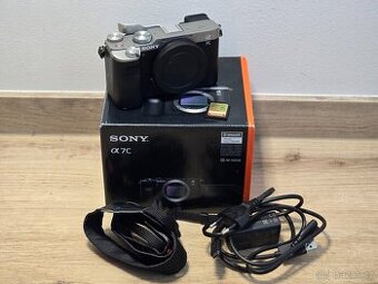 Sony A7C + příslušenství