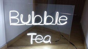 Prodám neonový nápis Bubble tea - 1