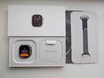 APPLE Watch Ultra 2 GPS + Cellular - ZÁRUKA-TOP STAV-100%BAT