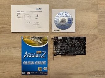 Creative Sound Blaster Audigy 2 ZS (SB0350) + CD, Manual