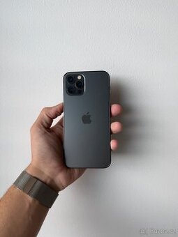 APPLE IPHONE 12 PRO 128GB ČERNÝ-BATERIE 100%-ZÁRUKA