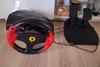 Herní volant na PC a PS3 - Ferrari racing wheel thrustmaster