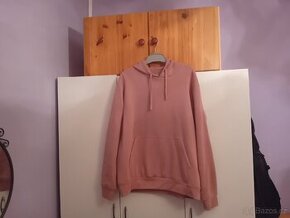 Pudrově růžová mikina | Oversize pohodlí, Značka Cropp