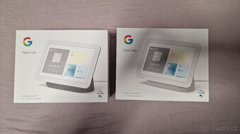 Google Nest Hub 2. gen – Charcoal & Chalk, jako nové