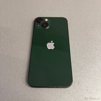 iPhone 13 128GB, pěkný stav, 100% baterie, 12 měsíců záruka