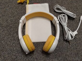 Dětská Sluchátka BuddyPhones School+, žlutá