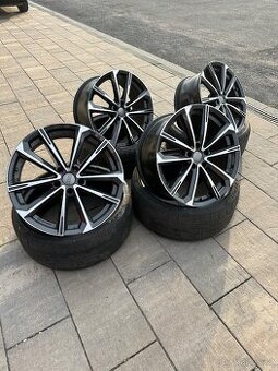 Alu kola Audi r19 5x112 (Aez Aruba dark)