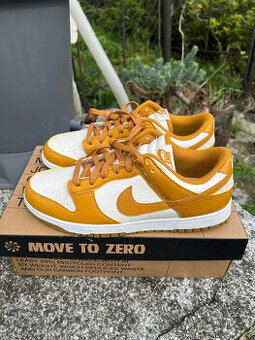 Nike Dunk Low Next Nature Phantom Gold Suede