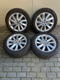 Použita zimní sada Škoda Superb Stratos 5x112 - R17