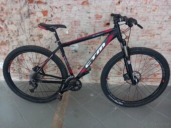 Horské kolo SLASH 1.0 CTM 2016 černé červené