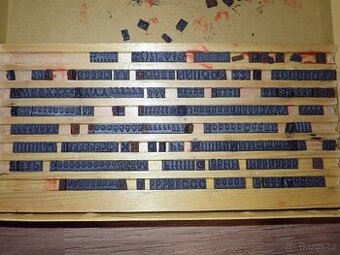 Retro písmenková tiskárnička