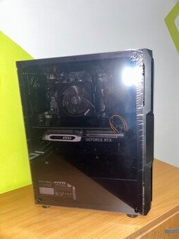 NOVÝ HERNÍ POČÍTAČ RTX 2070, RYZEN 5 3600, 16 GB RAM