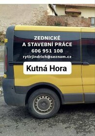 Zednické a stavební práce