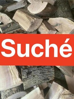 SUCHÉ štípané palivové dřevo