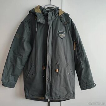 Pánská bunda/parka khaki Bushman
