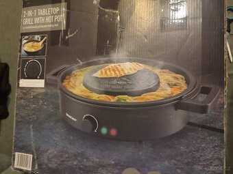 Stolní gril SILVERCREST®, 2 v 1, s horkým hrncem