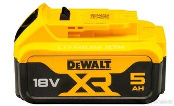 DEWALT DCB184 XR 18V 5,0Ah Li-Ion ORIGINÁLNÍ BATERIE NOVÉ