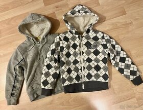 Mikina, mikiny s kožíškem vel. 110/116