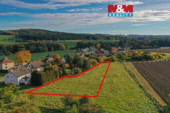 Prodej pozemku k bydlení, 1884 m², Drahkov