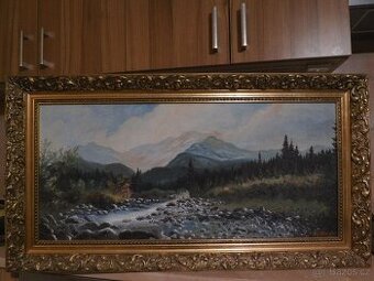 Krásný veliký obraz Ladislav Bembenek