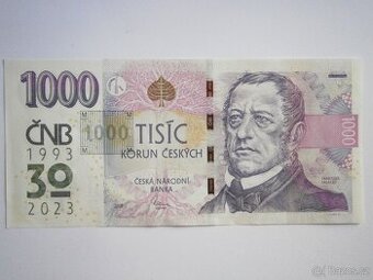 JUBILEJNÍ VÝROČNÍ TISÍCIKORUNA