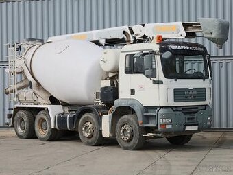 MAN TGA 32.360, 8x4, RETARDÉR, 7 CBM, PÁSOVÝ PŘEPRAVNÍK S DO