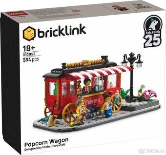 LEGO Bricklink 910052 Pojízdný stánek s popcornem