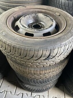 Plech 4x108 se zimní pneu 185/65/15