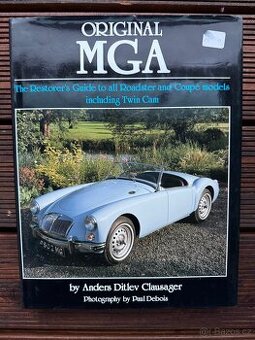 MG MGA originální manuál renovátora / sběratele