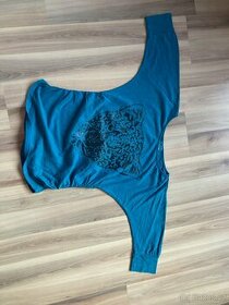 MODRÉ TRIČKO POTLAČ TIGR