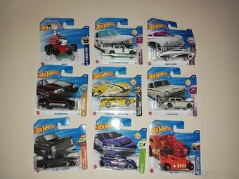 Hot wheels kovové autíčko různé druhy 1