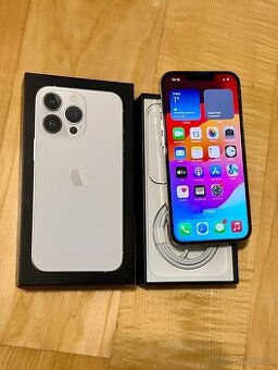 iPhone 13 Pro Stříbrná BATERIE 100% TOP