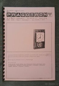 Návod řídících hodin PRAGOTRON