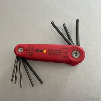 Torx imbusy 73HK sada VBW, nové