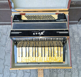 klávesová harmonika akordeon Hess