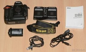 Nikon D3X Profesionál zrcadlovkaFX 24,5 MPix 77500 exp