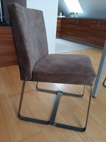 Koupím židle kov + polstrování IKEA viz. foto