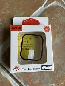 Tvrzené sklo + rámeček pro Apple Watch 9 - 1